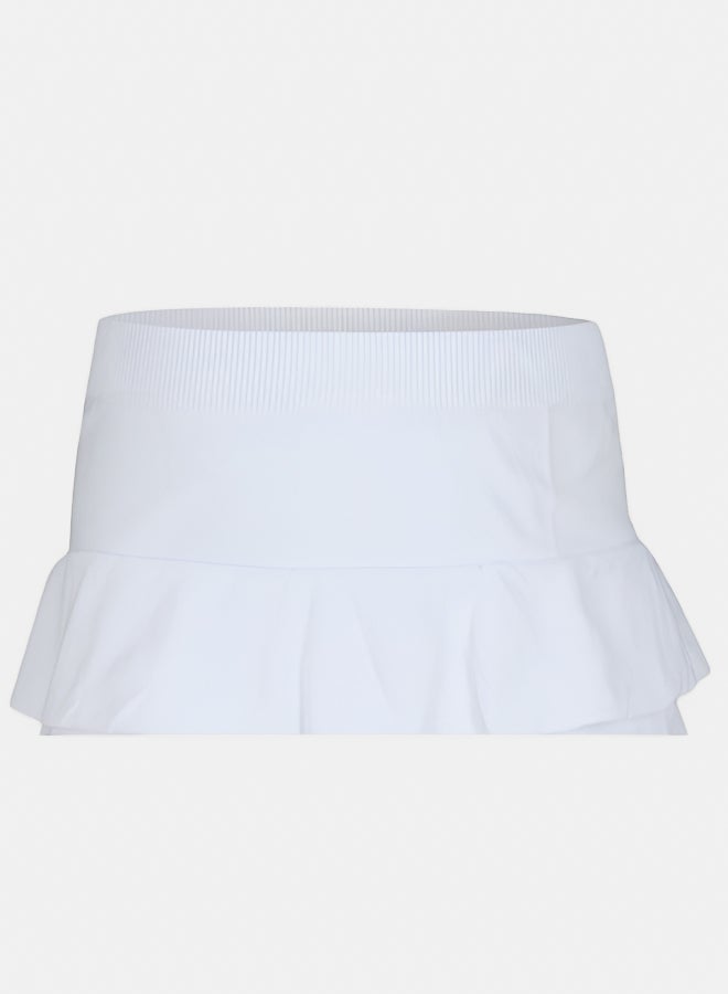 سيلفي تنورة ليكرا مموجة للبنات - Image 2